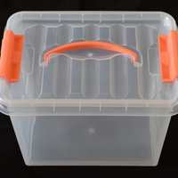 居家收納好幫手——加厚小號(hào)透明手提收納箱評(píng)測(cè)